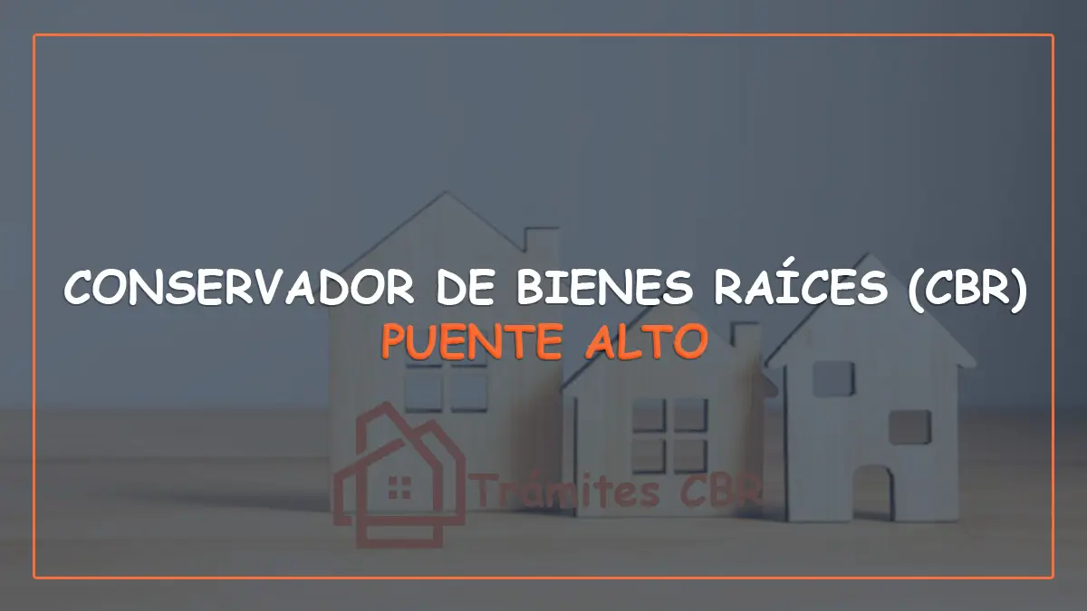 Conservador de bienes raíces en Puente Alto